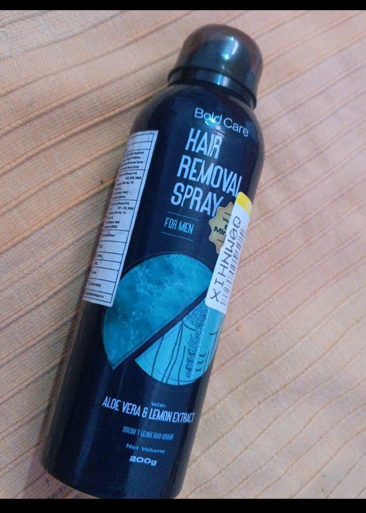 Bold Care Body Hair Removing Spray For Men