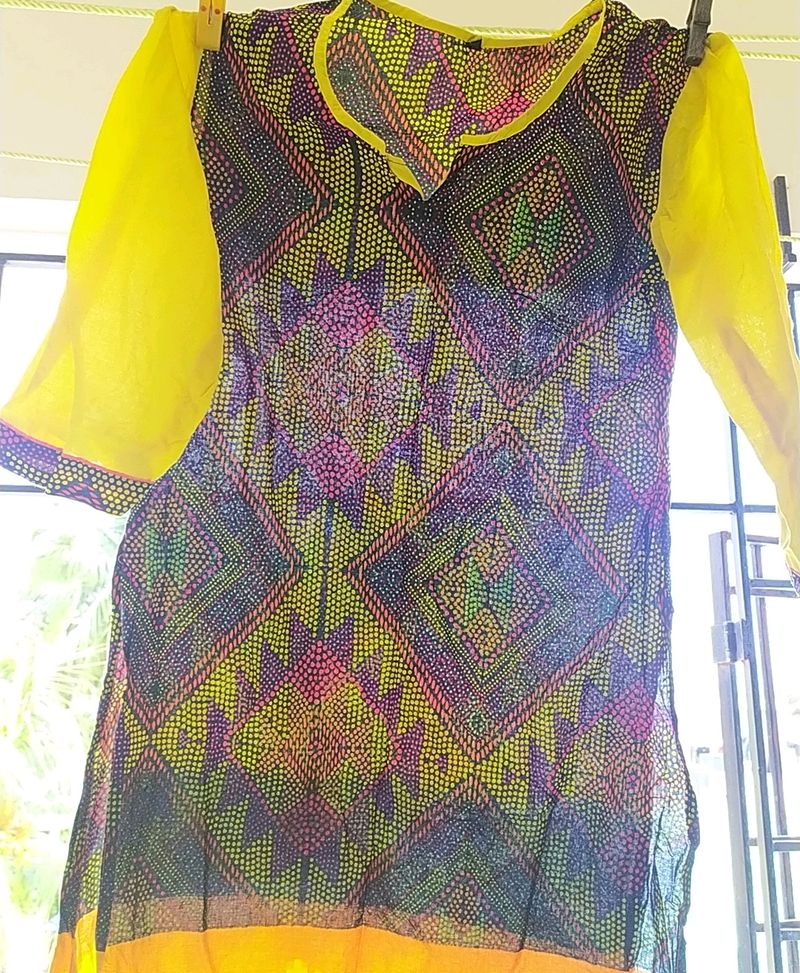 Printed kurta