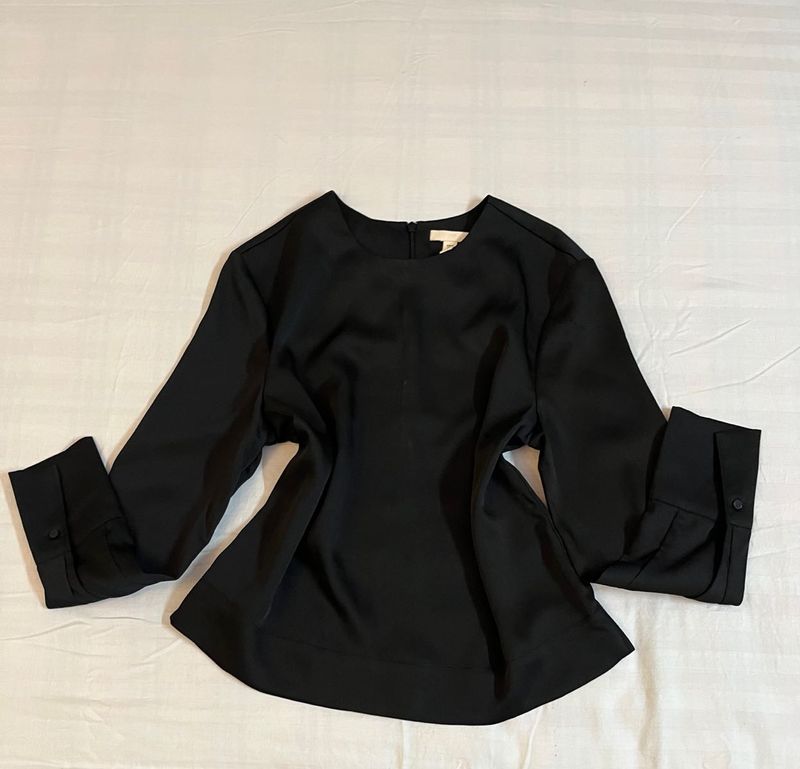 H&M Black Formal Tshirt For Women