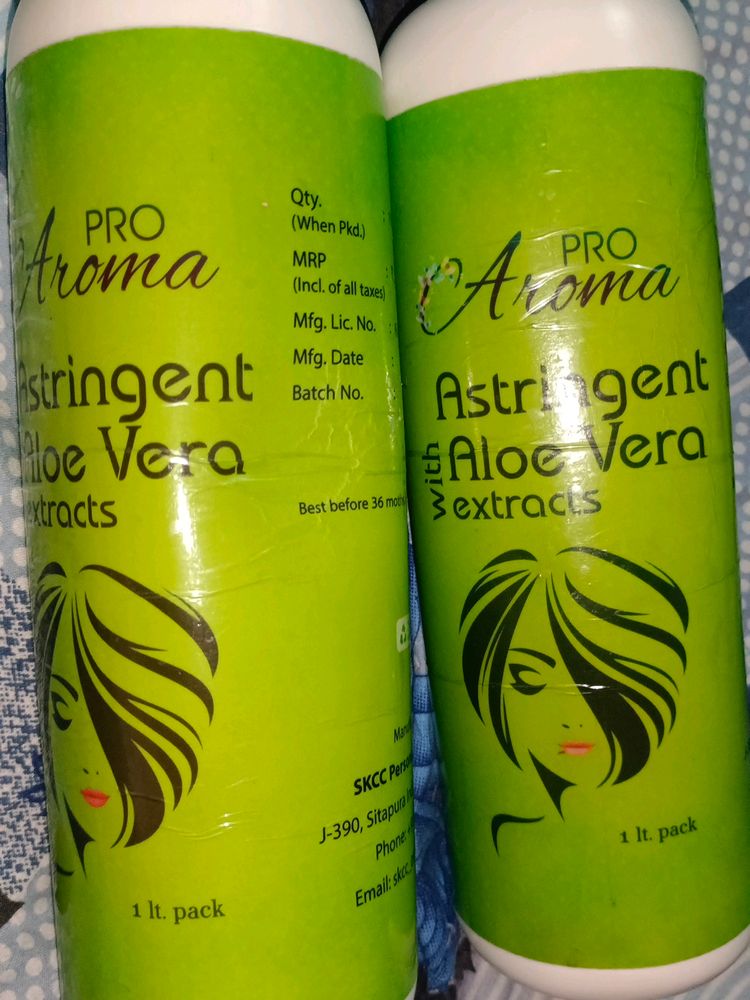 Pro Aroma Astringent With Aloevera Extract