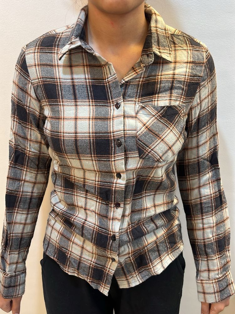 Flannel Checked Shirt