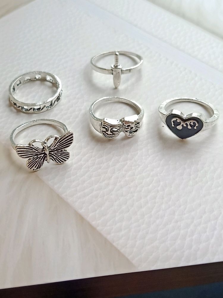 Stackable Rings ( Set Of 5)