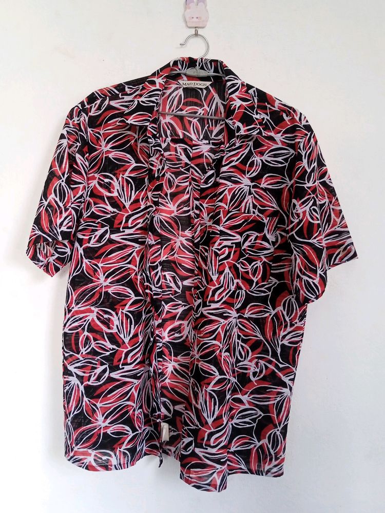 Hawaii Half Shirt For Men