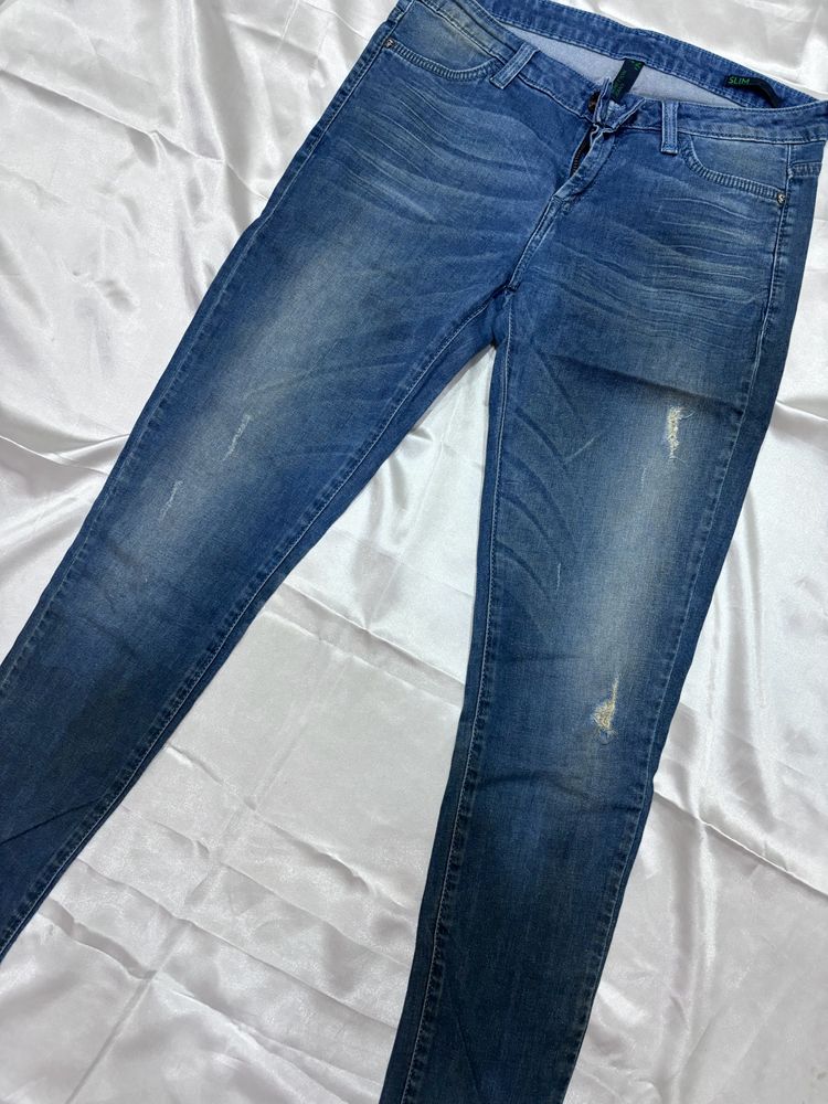 Mid Waist Jeans (M)