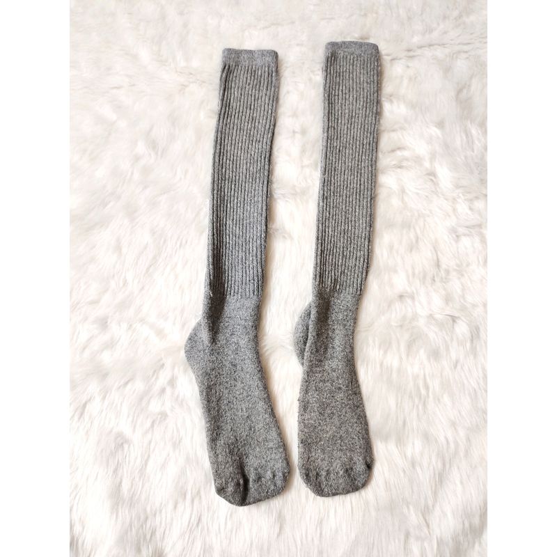 Premium quality Grey Long Socks 🧦 for women