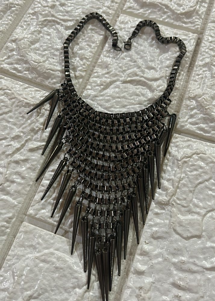 Statement  Spikes Neck piece