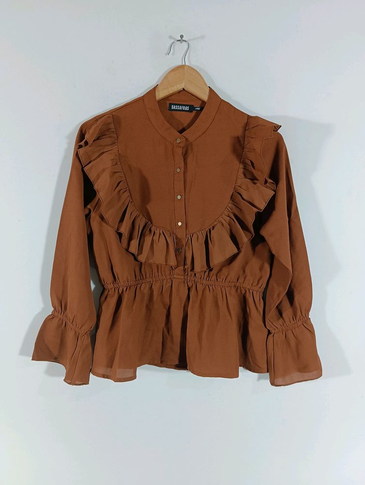 Sassafras Brown Top