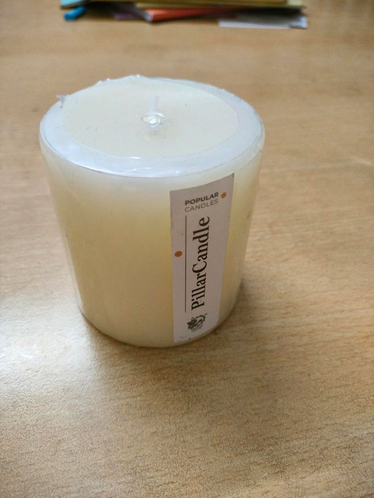 Unscented Pillar Candle Big Size