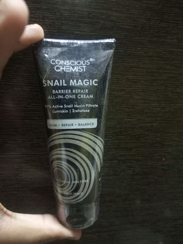 Conscious Chemist Snail Magic Cream