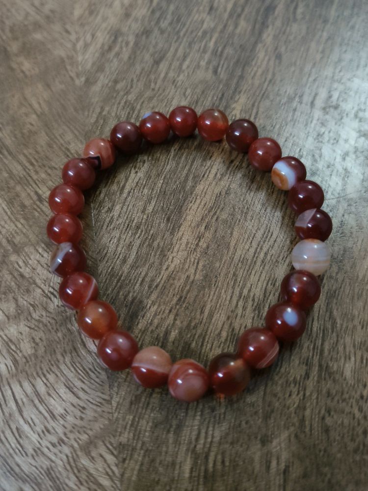 Crystal Red Carnelian Bracelet