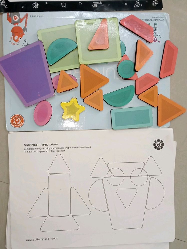 Magnetic Shape Puzzle