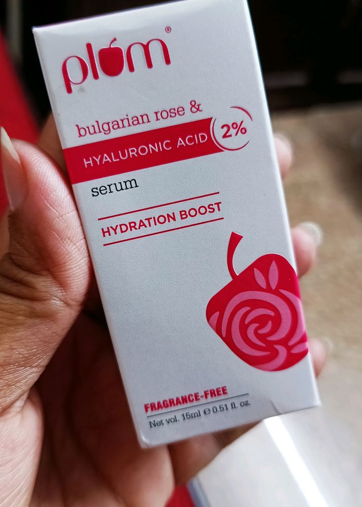 Plum Bulgarian Rose & Hyaluronic Acid Serum