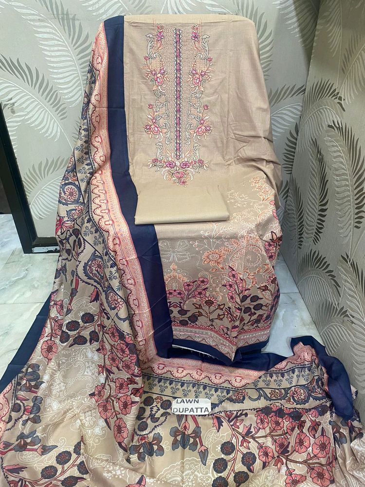 Pakistani Embroidered Dress