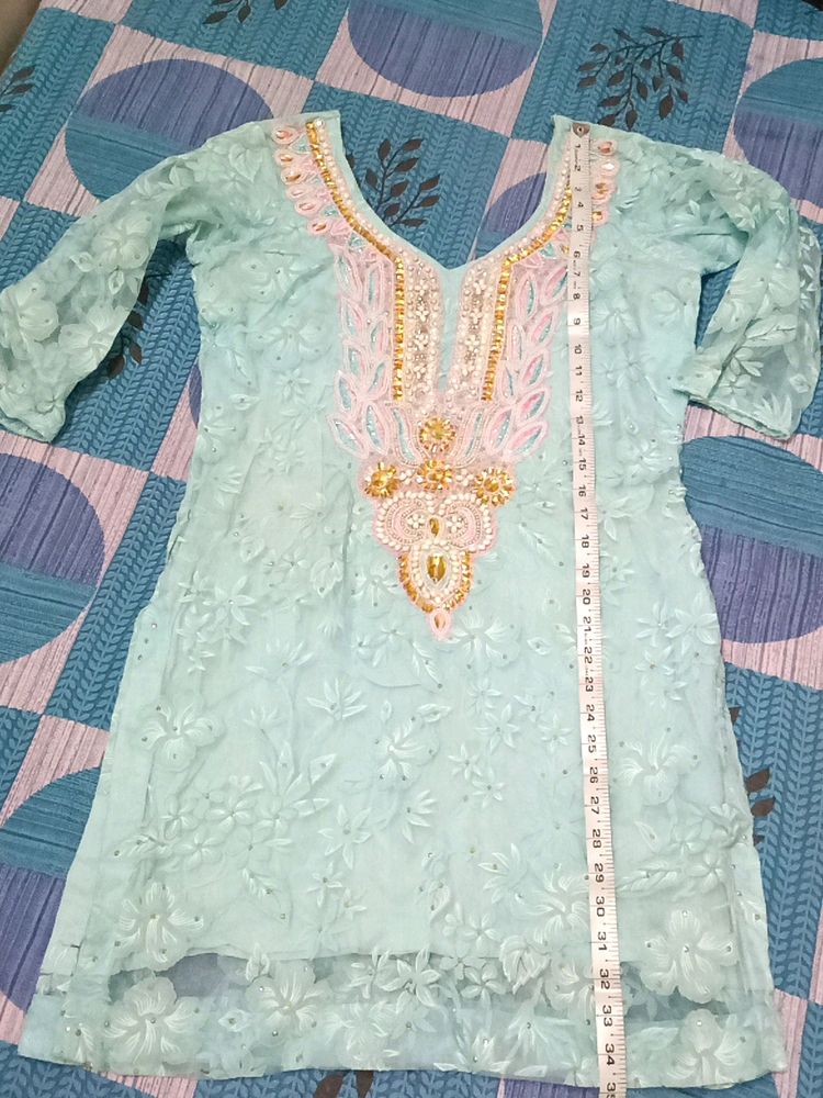 Amritsari Kurta Sky Blue