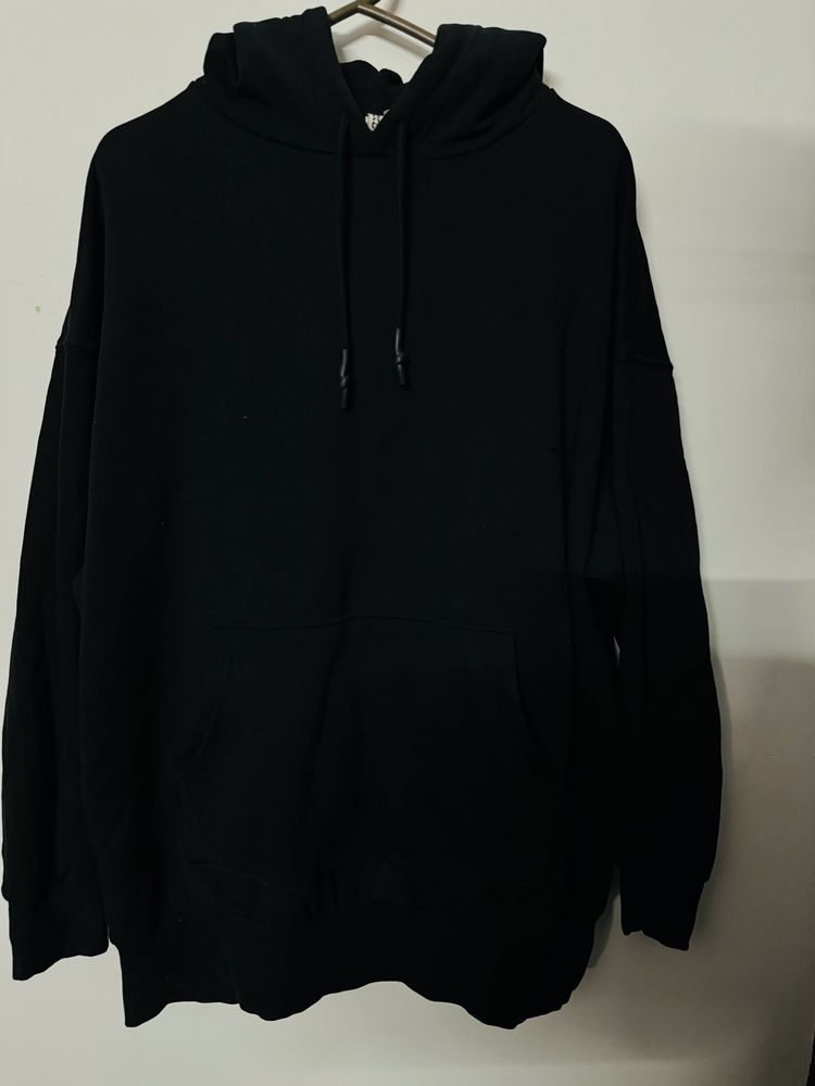 Oversized Black H&M Hoodie