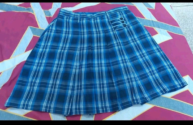 Check Skirt For Teenage Girl