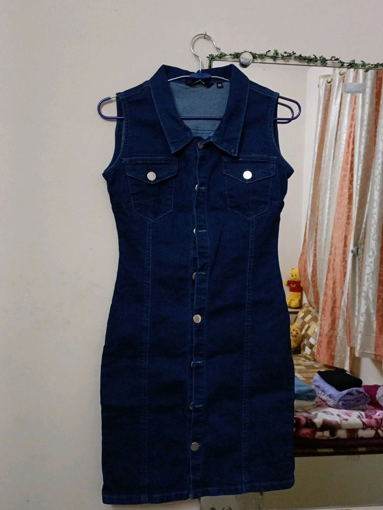 Denim Bodycon Dress