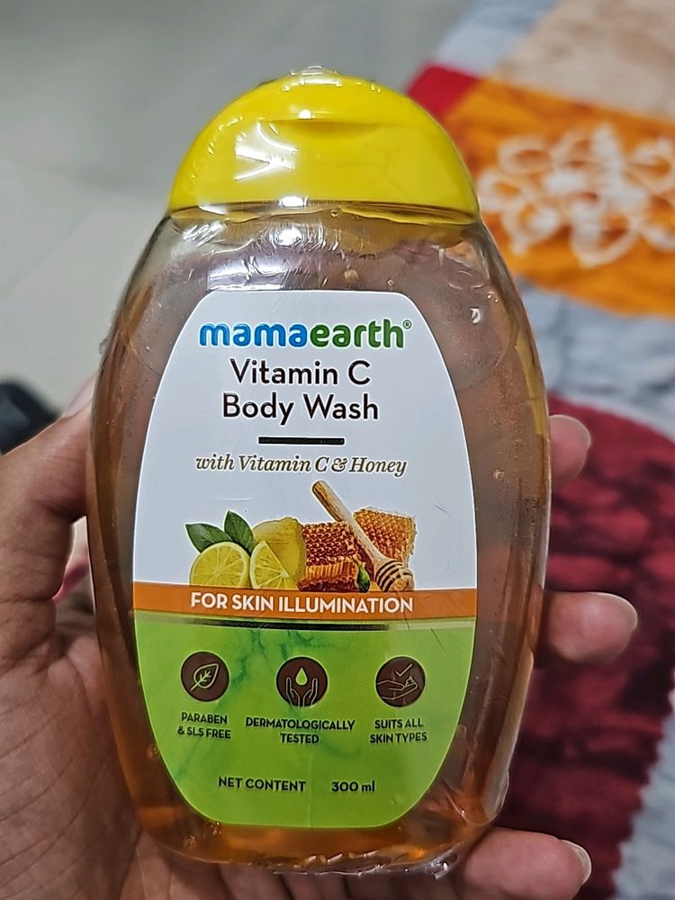 Mamaearth Vitamin C Body Wash