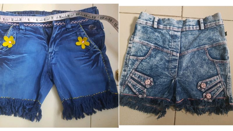 Girl Denim Shorts