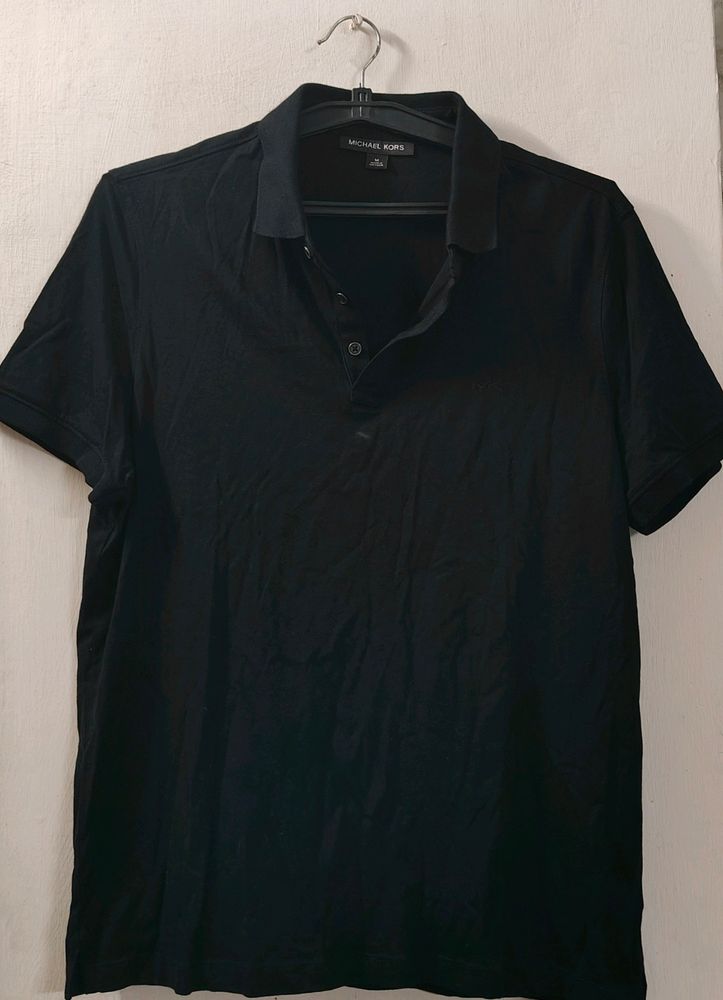 Original Michael Kors Men's Black Polo