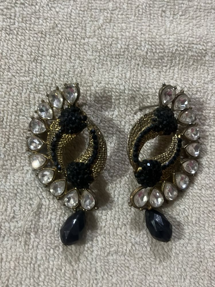 Kundan Large Size Earrings