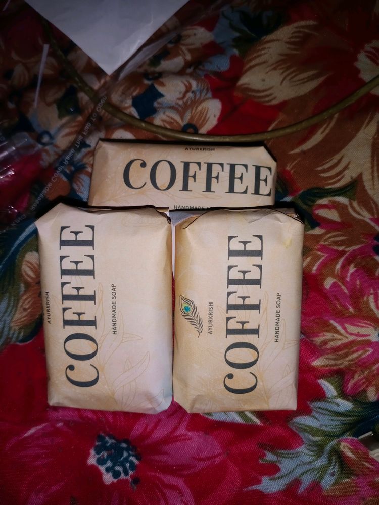 Homemade Coffee Soap(65g)  With 1 Free