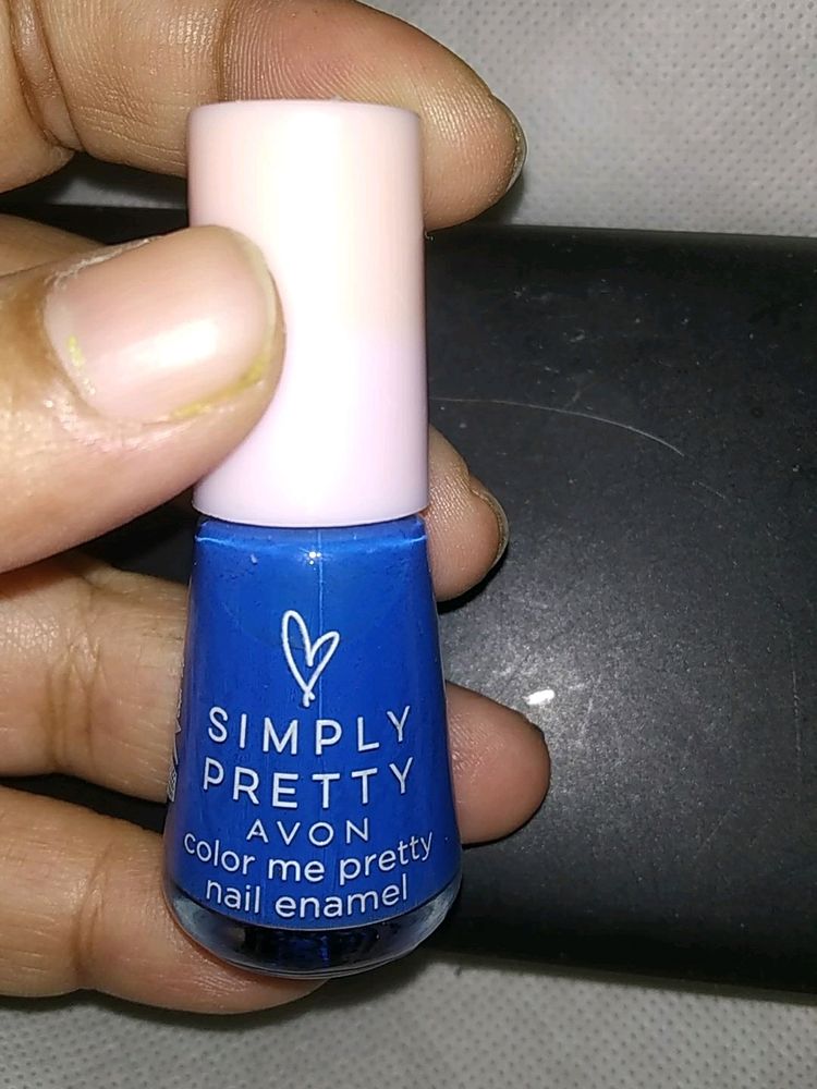 Avon Simply Pretty Color Me Pretty Nail Enamel - Code - Navy Blue - NE15