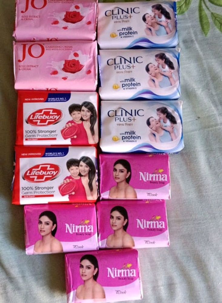 Lifebuoy Jo Clinicplus nirma Soap