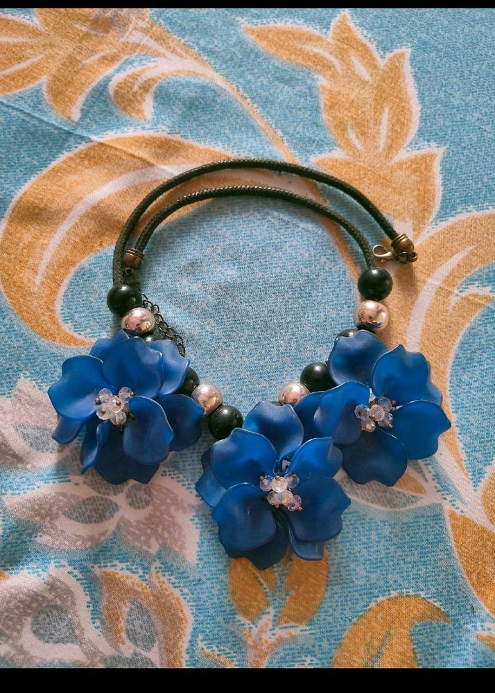 Blue Western Necklace