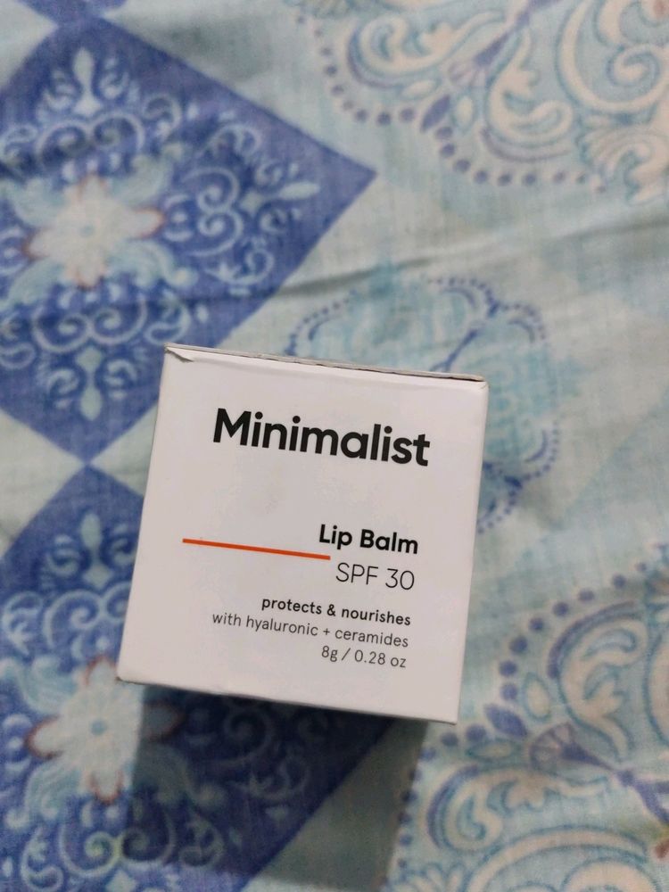 Minimalist Lip Balm Spf 30