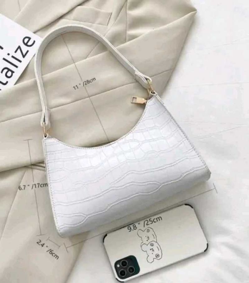 White Korean Shoulder Bag