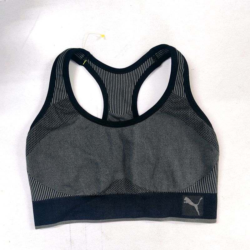 Puma Sports Bra Grey And Black