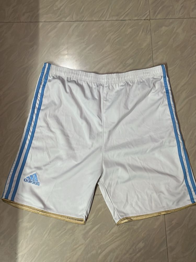 White Adidas Used Shorts