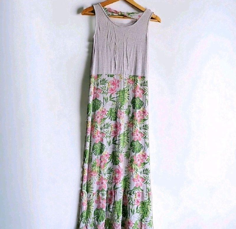 Imported Egypt Max Brand Floral long dress