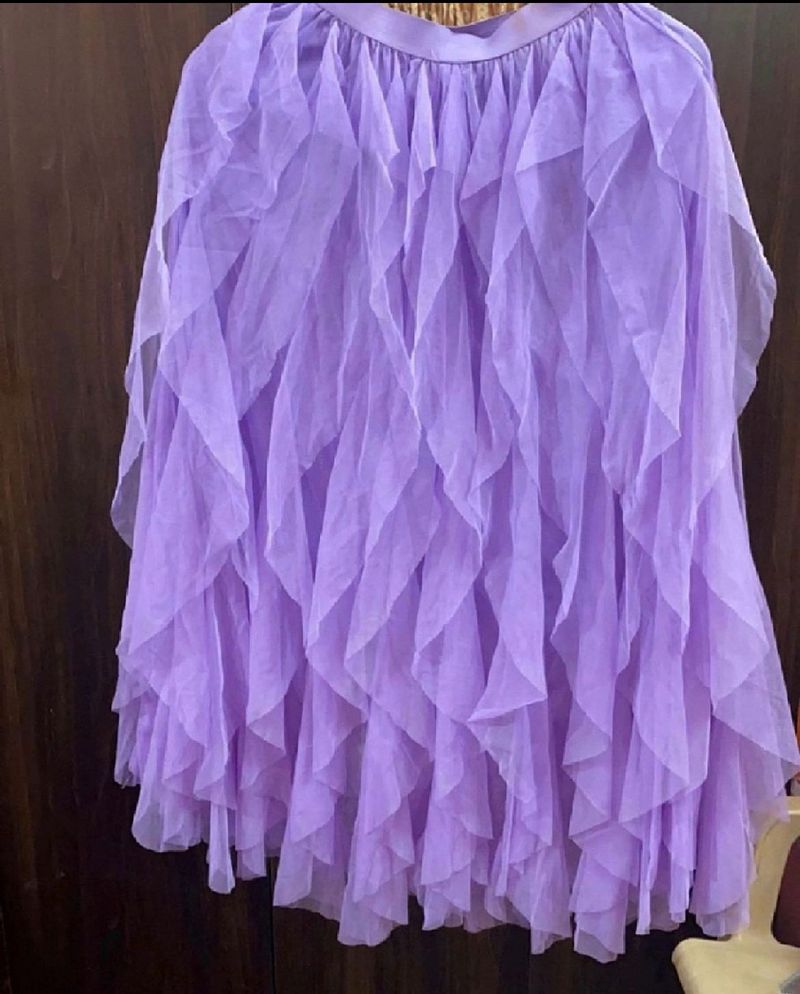 Layered Tulle Skirt