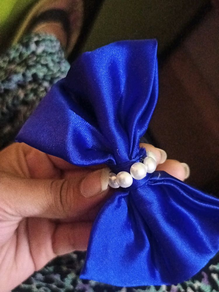 Royal Blue Hairbow