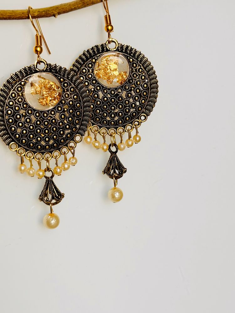 Round Indo Wear  Earrings