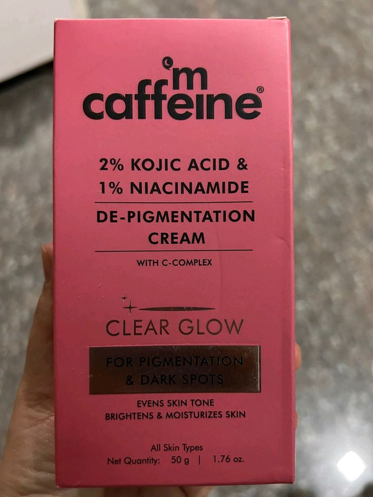 Mcaffeine 2% Kojic Acid Clear Glow Moisturiser