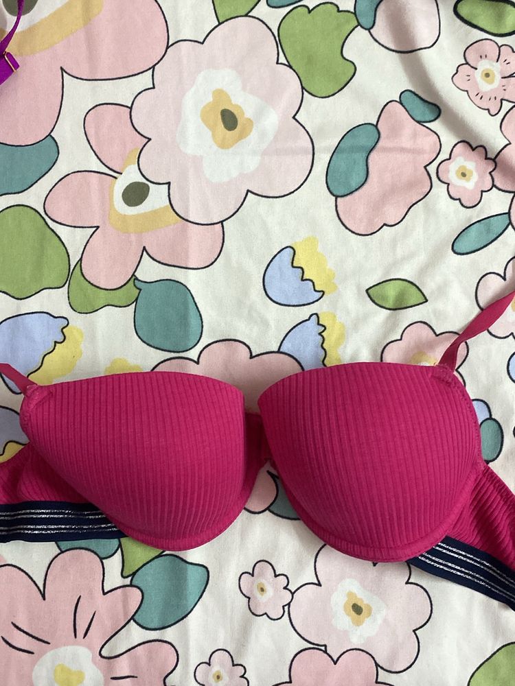 Hot Pink Bra 32c