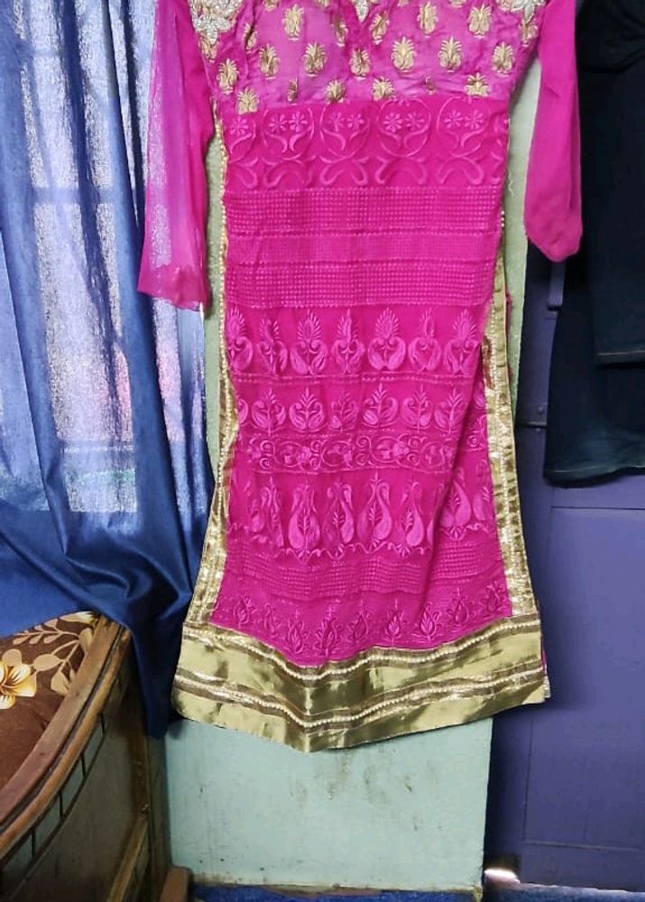 Pink Kurta Only Size Xl