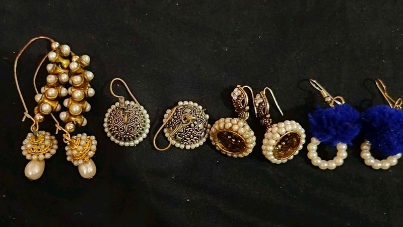 All Thise Unique Earings Collection Of My