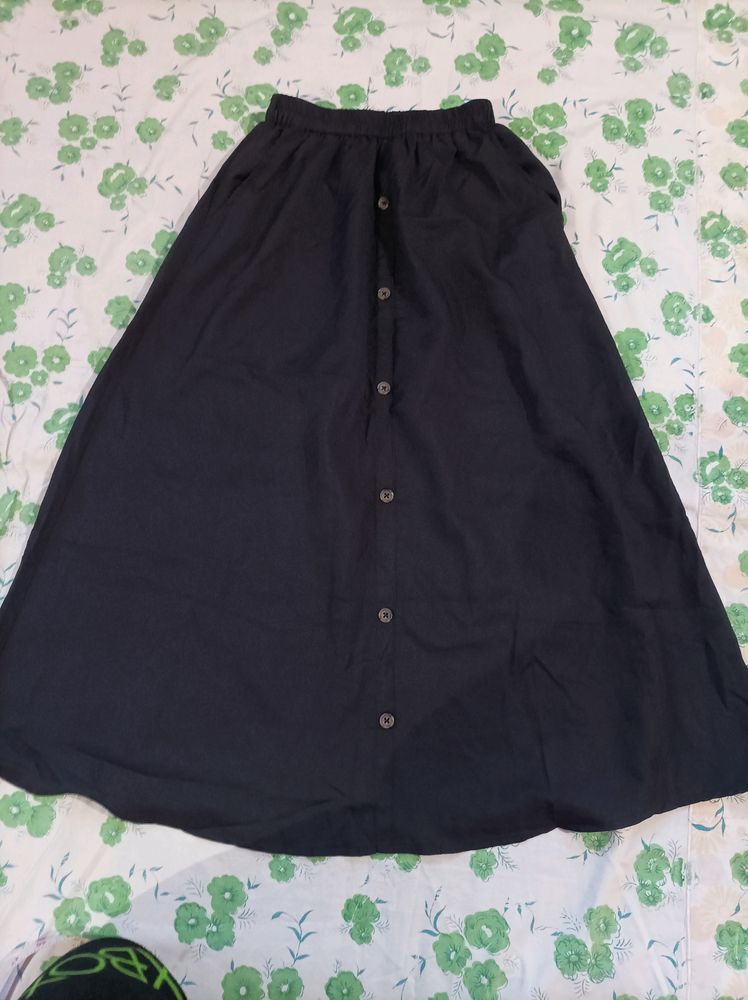 Long Skirt Black