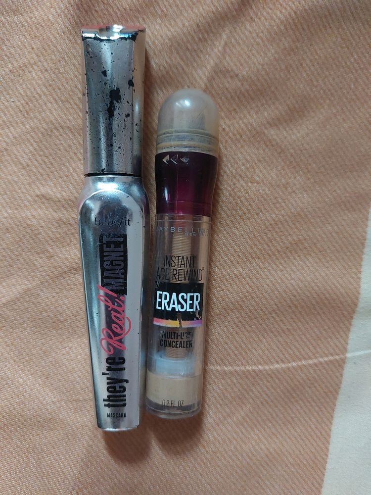 Concealer and Mascara