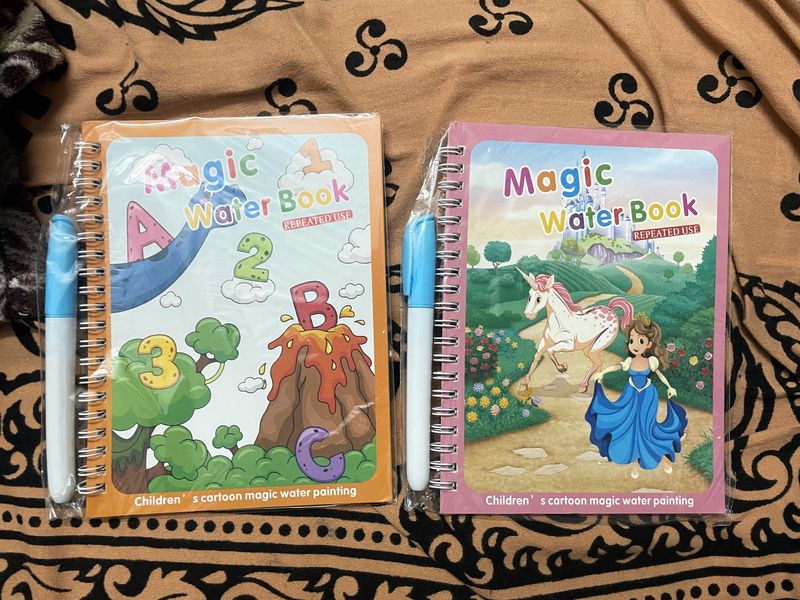 Reusable Magic Water Book For Kids
