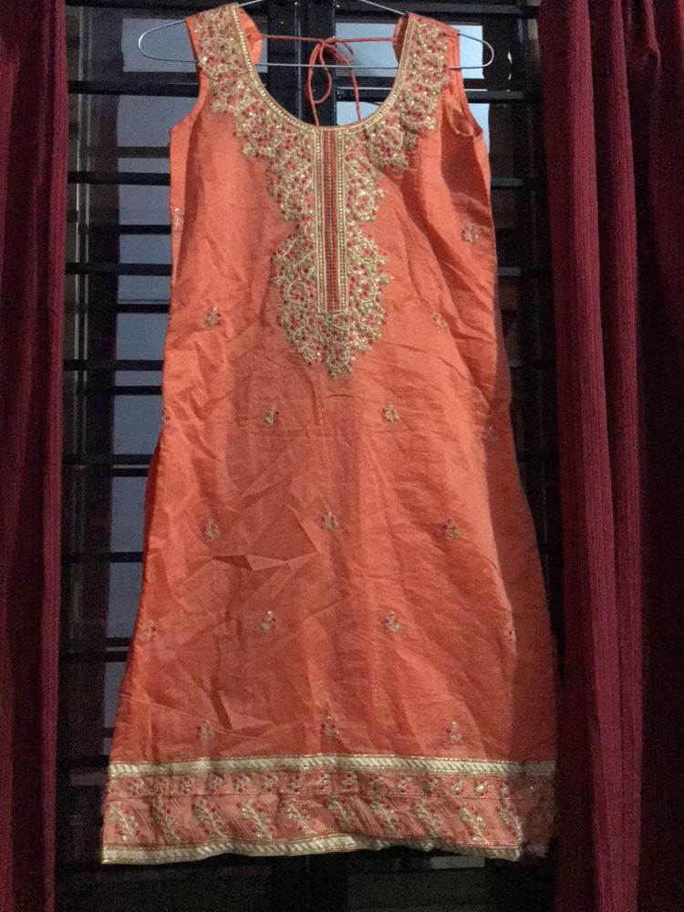 Orange Kurti