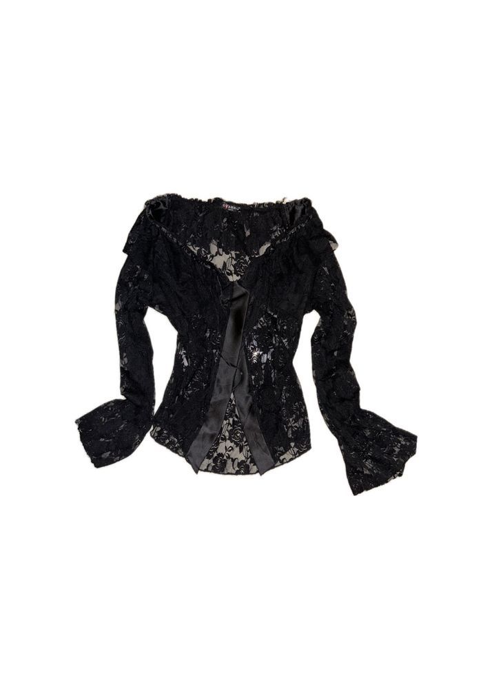 gothic lace blouse 🕷️⛓️