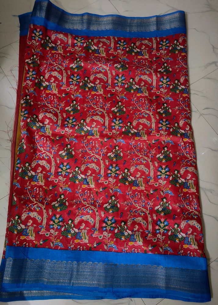 Chanderi SILK BEAUTIFUL 4 MTRS New MATERIAL