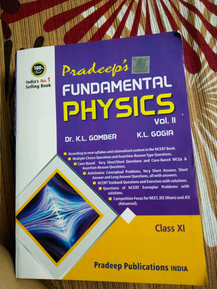 Class 11 Pradeep Volume 2