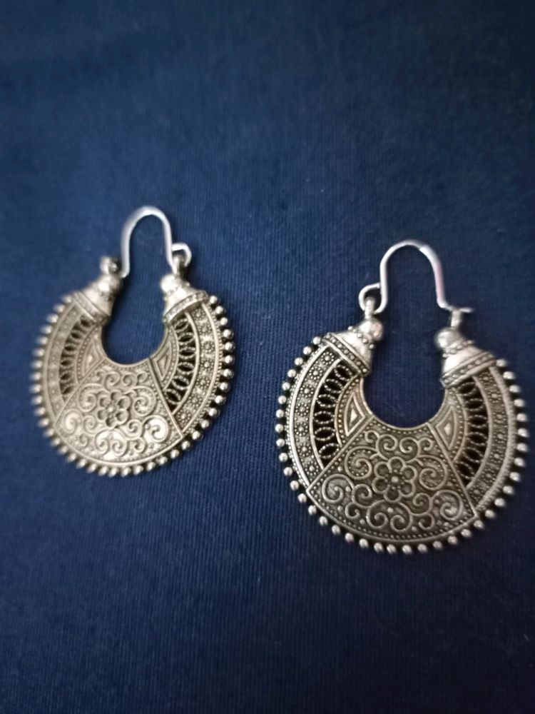 Oxidized Earrings