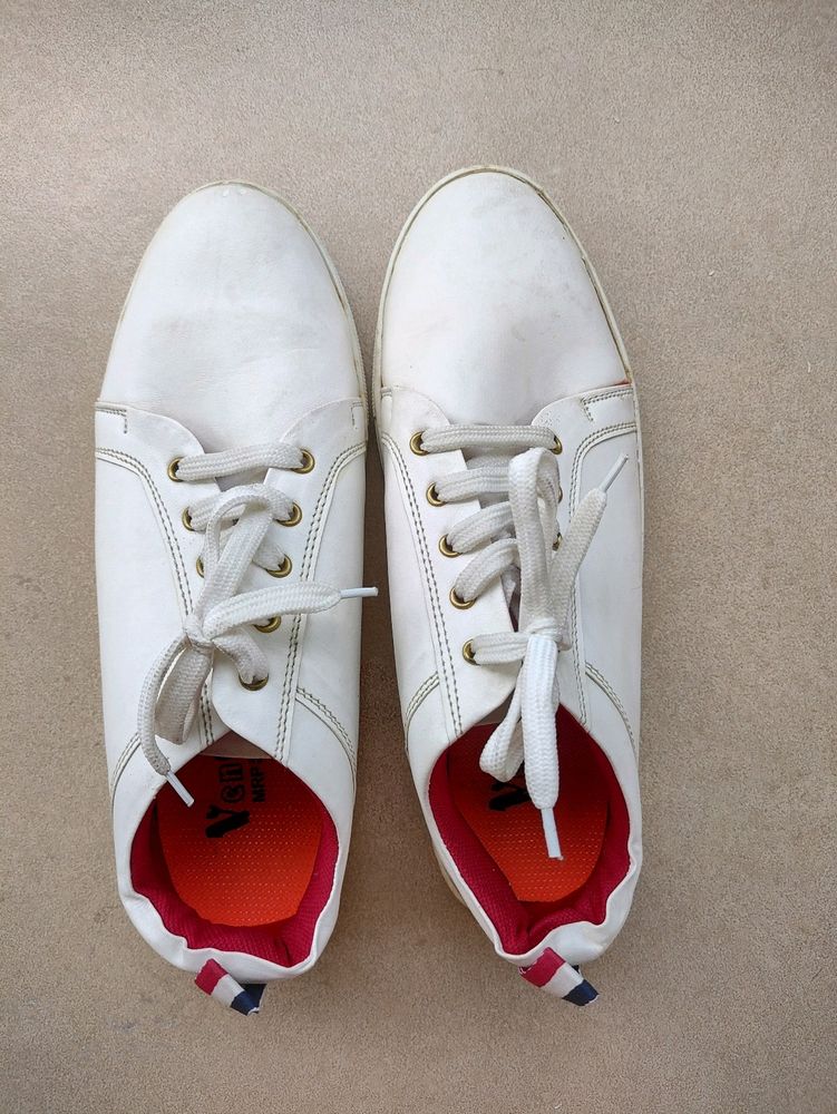 White Sneaker Shoes For Men